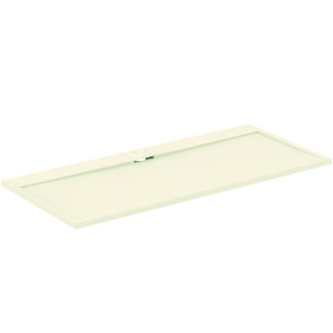 Douchebak I.LIFE ultra flat solid composiet 200x90cm rechthoekig zandbeige