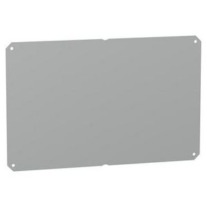 Montageplaat voor PLS kast 360x540mm Metaal