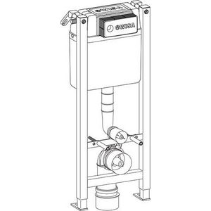 Cosetelement XT Top/Front 980mm incl. bevestiging