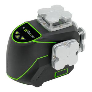3D Multilijnlaser met groene laser 2x360° tot 40 meter