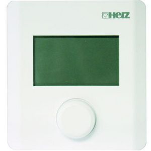 Ruimtethermostaat elektr. Digital 24V verwarmen/koelen
