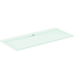 Douchebak I.LIFE ultra flat solid composiet 200x90cm rechthoekig wit