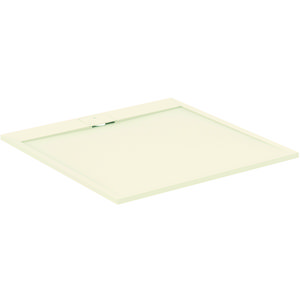 Douchebak I.LIFE ultra flat solid composiet 120x120cm vierkant zandbeige
