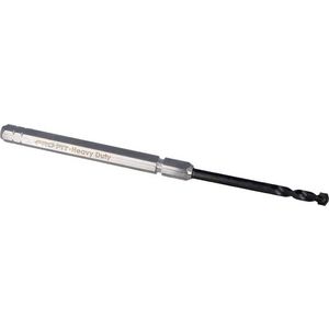 Click & Drill "Heavy Duty" opnameschacht zeskant 10 mm met vaste centreerboor HM tipped lang, voor Multi Purpose gatzagen 32-330 mm