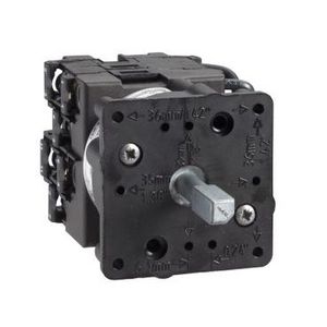Schakelblok omschakelaar 3P 45gr. 20A Schroefm Harmony K1/K2