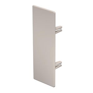 Eindstuk 60x170mm polyvinylchlorid creme wit 9001 VVE=10