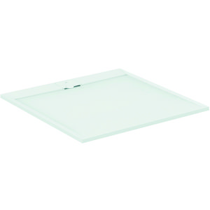 Douchebak I.LIFE ultra flat solid composiet 120x120cm vierkant wit