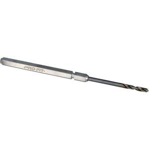 Click & Drill opnameschacht zeskant 10 mm met vaste centreerboor HSS lang, voor Multi Purpose gatzagen 32-330 mm