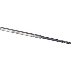 Click & Drill opnameschacht zeskant 8 mm met vaste centreerboor HSS lang, voor Multi Purpose gatzagen 16-30 mm