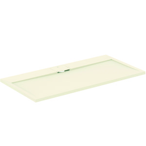 Douchebak I.LIFE ultra flat solid composiet 140x70cm rechthoekig zandbeige