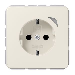 Wandcontactdoos CD500 wit Saf.+ HOME