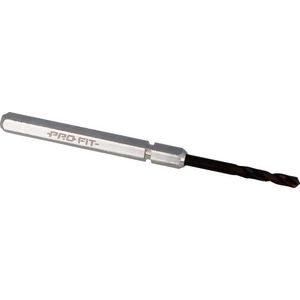 Click & Drill opnameschacht zeskant 10 mm met vaste centreerboor HSS kort, voor HSS Bi-metaal gatzagen 32-210 mm