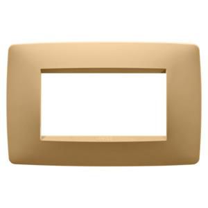 ONE PLAAT-VAN GELAKT TECHNOPOLYMEER-4 MODULE-GOUD-CH