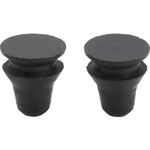 Stop 5,85x6,4 Set rubber/zwart