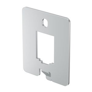 Dataplaat voor UDHOME-ONE type B 38x46x1,5 rvs