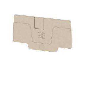 Afsluit- eindplaat h:58mm b:2.1mm V-0, 2051680000 VVE=50