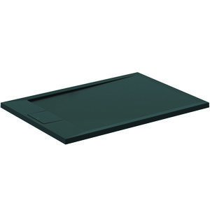 Douchebak I.LIFE ultra flat solid composiet 100x70cm rechthoekig zwart