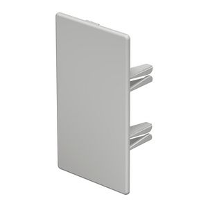 Eindstuk 60x110mm polyvinylchlorid lichtgrijs VVE=10
