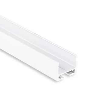 LED profielPL10 universeel L=2mtr. wit RAL9010
