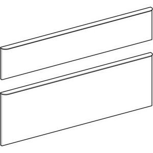 Schuiflafrontset onderk/dub wast br wast120cm lava gel mat
