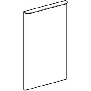 deur v zijkast Lava / Gelakt mat B36cm DeurScharnieren links