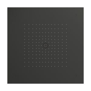 Hoofddouche 400 1 straalsoort EcoSmart plafond inbouw Brushed Black Chrome Raindance E