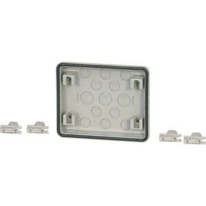 Flens doordrukgaten 10x M16 3x M20 HxBxD=116x187.5x23mm