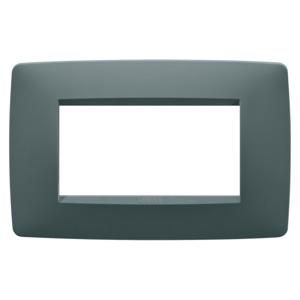 ONE PLAAT-VAN GELAKT TECHNOPOLYMEER-4 MODULE-GROENBLAU