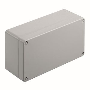 Schakelkast leeg aluminium 220x120x81mm Powder-coate