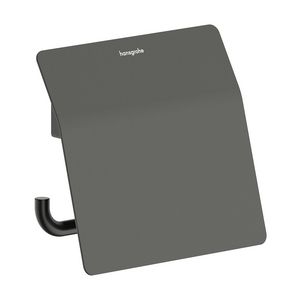 AddStoris S closetrolhouder klep Brushed Black Chrome