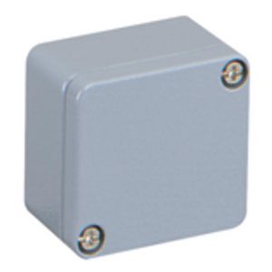 Lege behuizing zilvergrijs IP66 IK09 15000101
