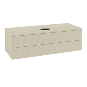 Wastafelonderkast Antao 1200x360x500mm S.Grey Matt Lacquer K21110HJ