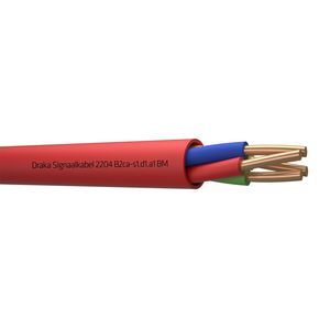 Haspel a 500m. signaal kabel B2ca rd# 4x0,8mm 2204 BM