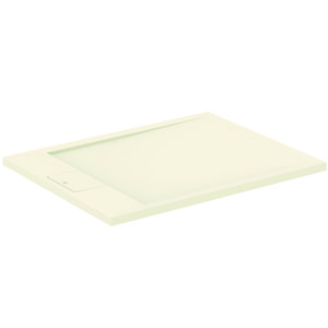 Douchebak I.LIFE ultra flat solid composiet 90x70cm rechthoekig zandbeige