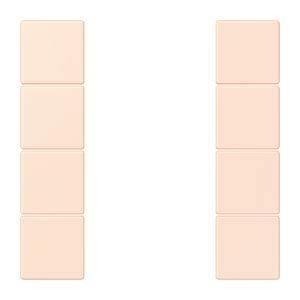 Tastafdekking F50 4-voudig compleet LC32082 KNX