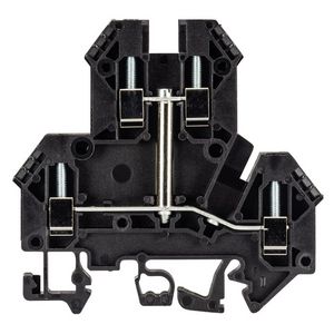 Verbindingsrijgklem WK N 2,5e/U vb zwart/v0 VVE=100