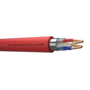Haspel a 500m. signaal kabel afg B2ca rd# 2x2x0,8mm 2502 BM