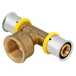 T-koppeling verlopend Ultrapress (Multipress) Gas 20X1/2" bn.X20mm K7043G VVE=5