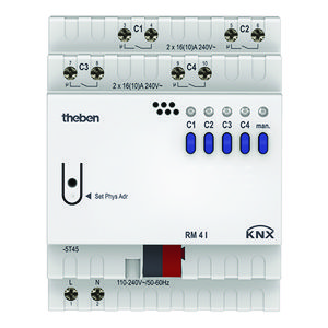 Schakelactor 4-voudig KNX 4940210