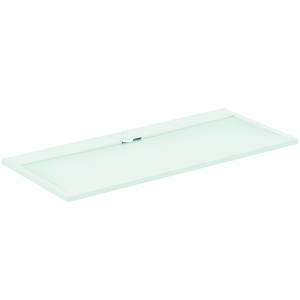 Douchebak I.LIFE ultra flat solid composiet 180x80cm rechthoekig wit