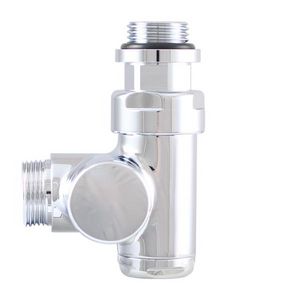 Geintegreerde klepafsluiter DE LUXE S372021 chroom links