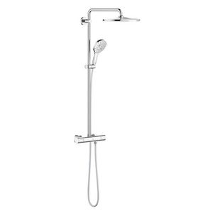 Rainshower SmartActive 310 douchesysteem Mono Rond  incl. S-koppelingen Supersteel