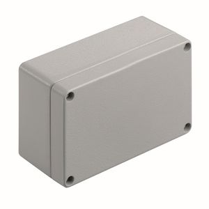 Schakelkast leeg aluminium 125x80x57mm Powder-coat VVE=5