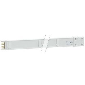 Recht distributie-element 400A 3L+N+PE 3m Wit 1 Canalis KS