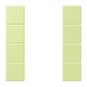 Tastafdekking F50 4-voudig compleet LC32053 KNX
