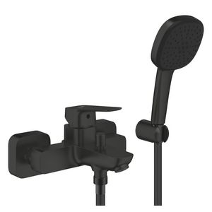 Badmengkraan m Doucheset, Matte Black Cubeo (Prof)
