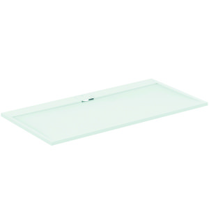 Douchebak I.LIFE ultra flat solid composiet 200x100cm rechthoekig wit