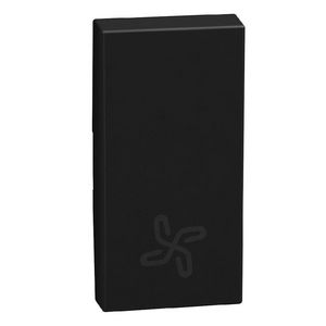 Light Now toets met pictogram sleutel 1 module - zwart