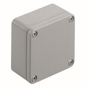 Schakelkast leeg aluminium 58x64x34mm Powder-coate VVE=10
