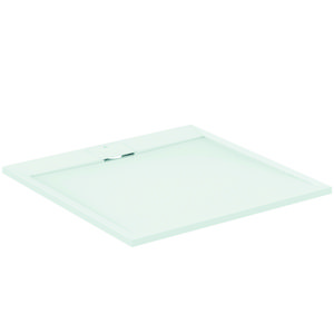 Douchebak I.LIFE ultra flat solid composiet 100x100cm vierkant wit